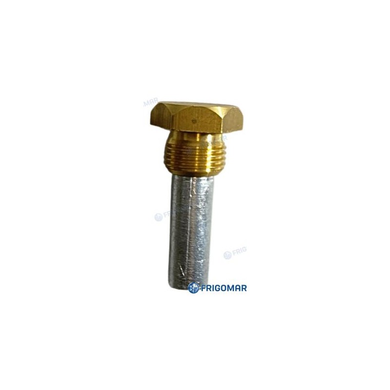 ZINC ANODE 99% 1/2 (CHILLER CU50VFD- 60
