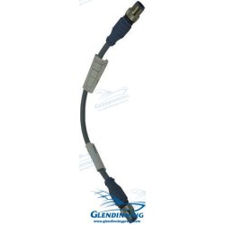 CONECTOR EMPALME DOBLE M-M