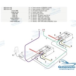 KIT INTRABORDA 2 MOTORES 12V