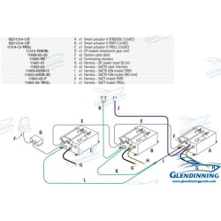 KIT INTRABORDA 2 MOTOR C/TROLL 12V