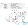 KIT OB/STERNDRIVE 2 MOTORES C/TRIM 12V