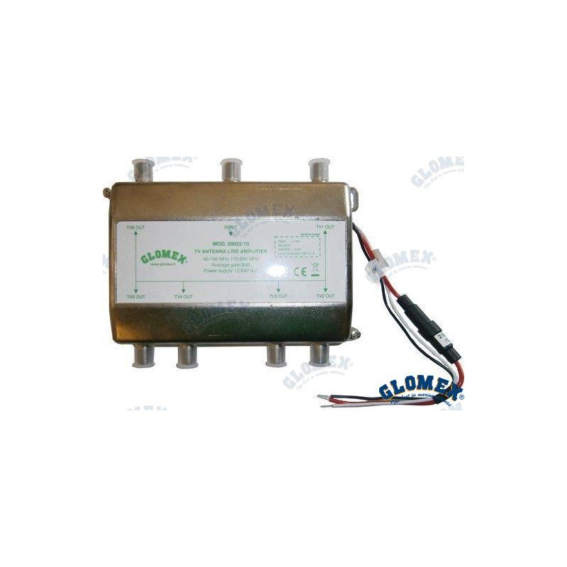 AMPLIFIER 6 OUTPUTS FOR V9150