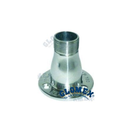 SOPORTE INOX BASE 1BSP MACHO X 11 TPI