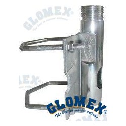 STAINLESS STEEL SUPPORT FOR MAST-CLAMP