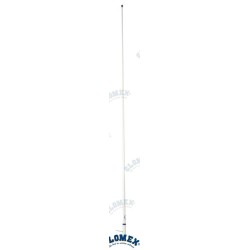 ANTENA VHF - 2,4 M - FIBRA ROSCA PVC.