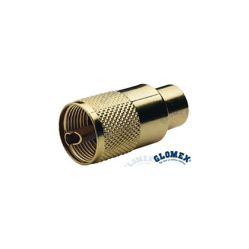 CONECTOR PL259 GOLD PARA RG213