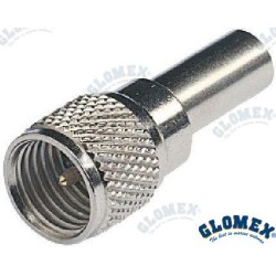 CONECTOR MINI UHF MACHO PARA RG58