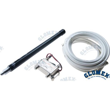 ALYA+FM+DAB TV-ANTENNE 250MM SCHWARZ