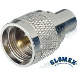 ADAPTADOR FME MACHO A PL259 MACHO
