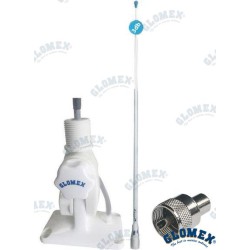ANTENA GLOMEX RA400 + SOP. RA135 + RA132