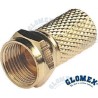 CONECTOR F MACHO GOLD PARA RG6 Y RG59