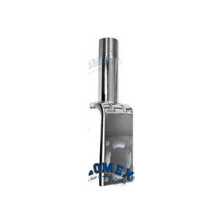 SOPORTE MASTIL EN INOXIDABLE EN L - AL