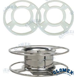 BASE AJUSTABLE 0/5, INOX. PARA ANTENAS T