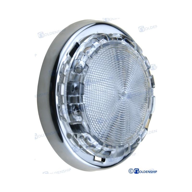 PLAFON INTERIOR INOX/PC D.75