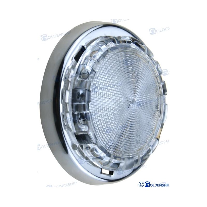 PLAFON INTERIOR INOX/PC D.125