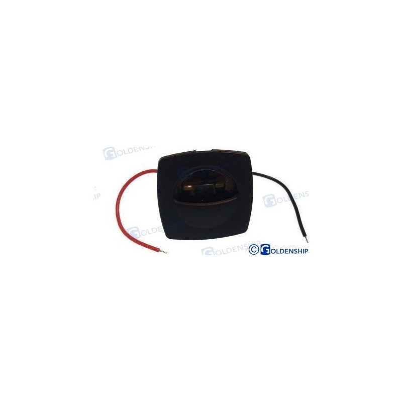 LUZ CORTESIA NEGRA C/DIFUSOR