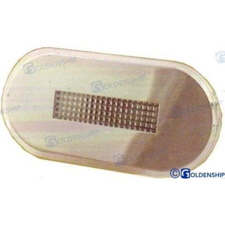 LUZ INTERIOR/EXTERIOR OVALADA LED