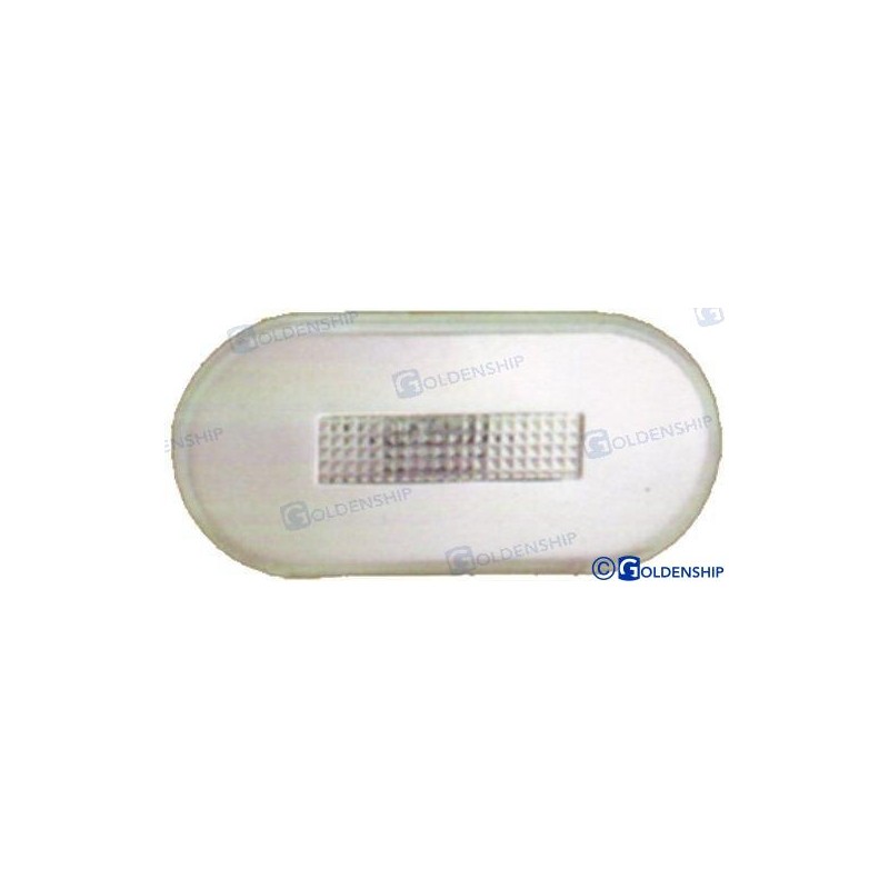 WHITE LED OVAL INTERIOR/EXTERIOR LIGHT