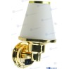 POLISHED BRASS HALOGEN WALL LIGHT 12V 10W
