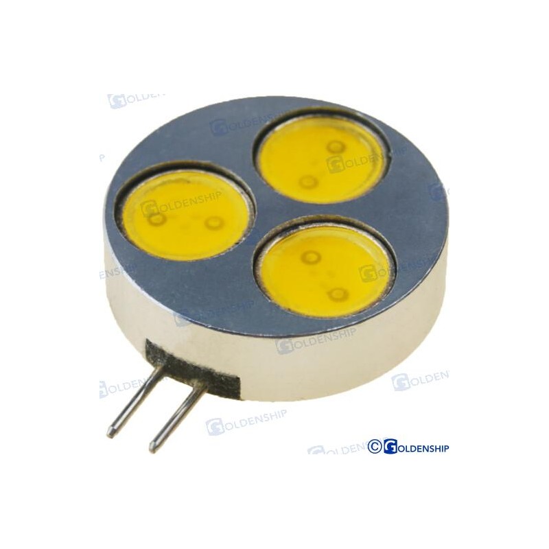 BOMBILLA G4 HORIZONTAL 3LED 4,5W 12V