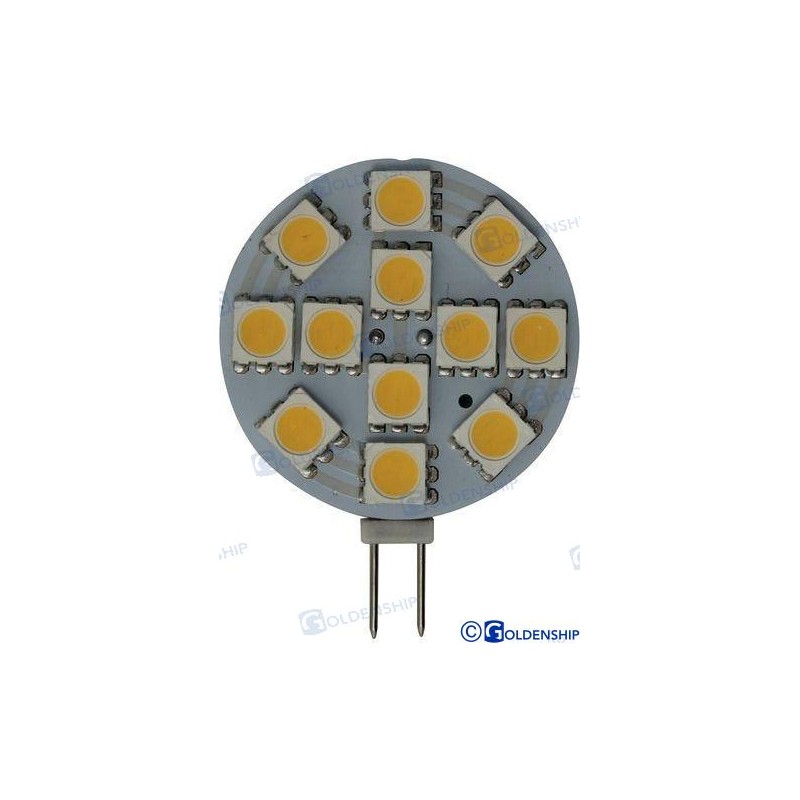 BOMBILLA G4 VERTICAL 12LED 2,2W 12/30V