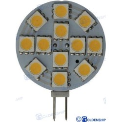 BOMBILLA G4 VERTICAL 12LED 2,2W 12/30V