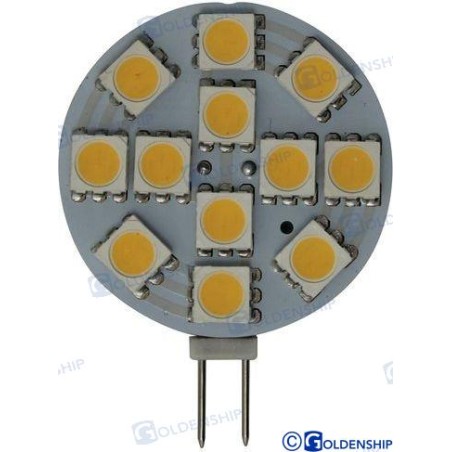 BOMBILLA G4 VERTICAL 12LED 2,2W 12/30V