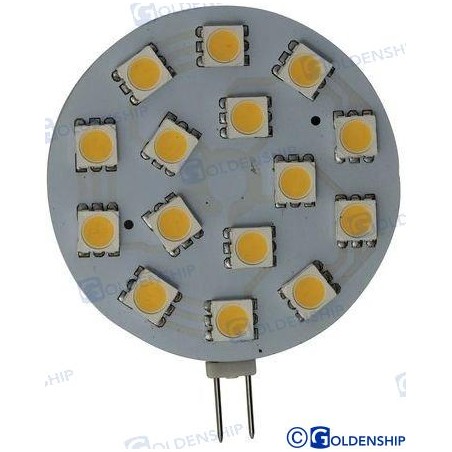 BOMBILLA G4 VERTICAL 15LED 3W 12/30V