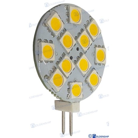 BOMBILLA G4 HORIZONTAL 15LED 3W 12/30V