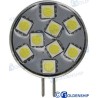 BOMBILLA G4 VERTICAL 9LED 1,8W 10/30V