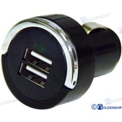 BASE 12/24 V 2 USB CHARGER 5V 3.4A