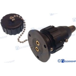 NYLON-STECKER 3 AMP. 2 STANGEN
