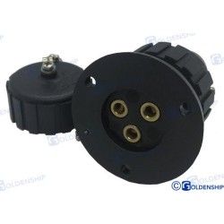 NYLON-STECKER 3 AMP. 3 STANGEN