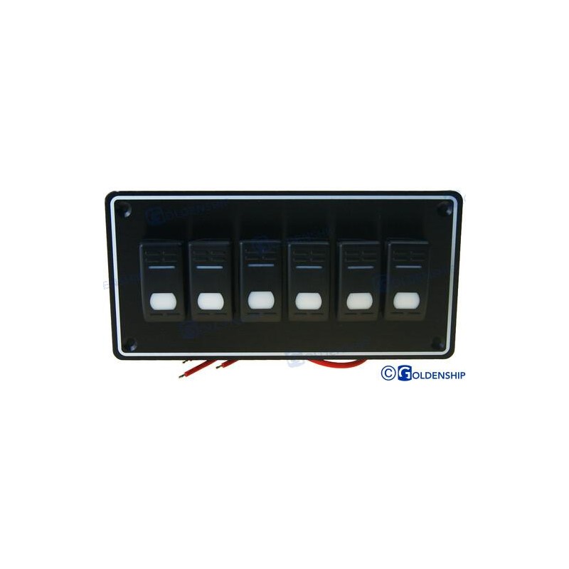 PANEL 6 INTERRUPTORES