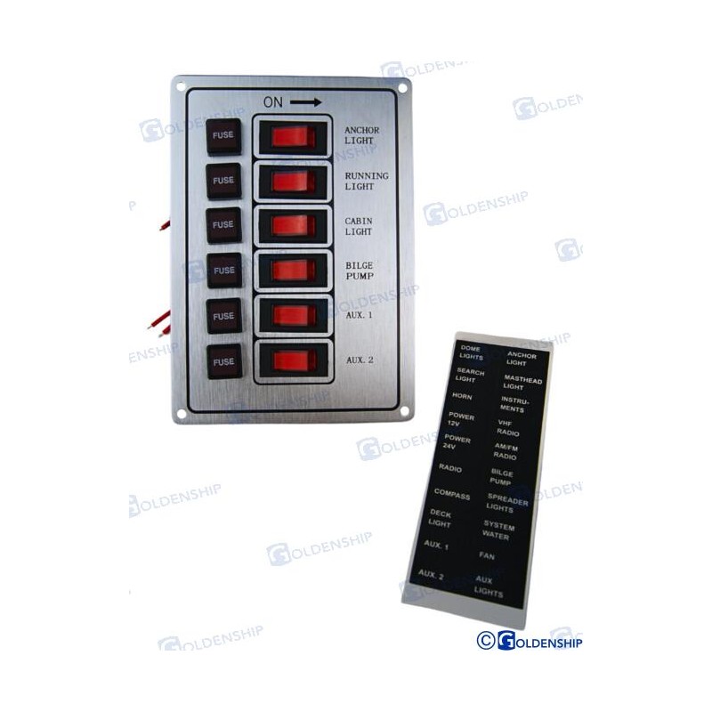 PANEL 6 SCHALTER