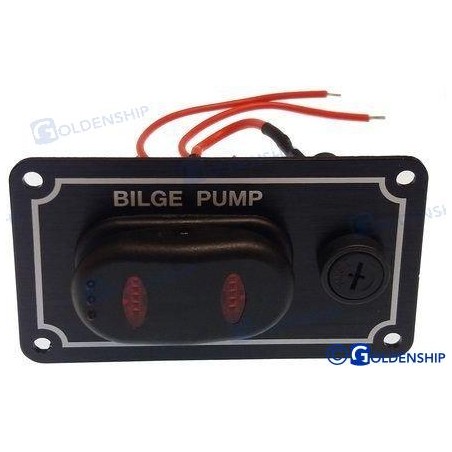 PANEL INTERRUPTOR ACHIQUE HORIZ. 15A