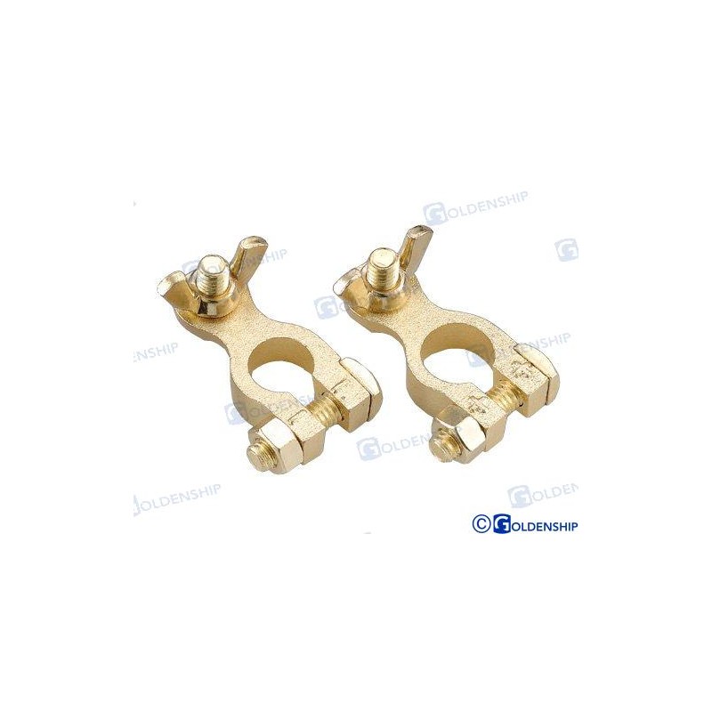 TERMINALES BATERIA - BRONCE (PAR)
