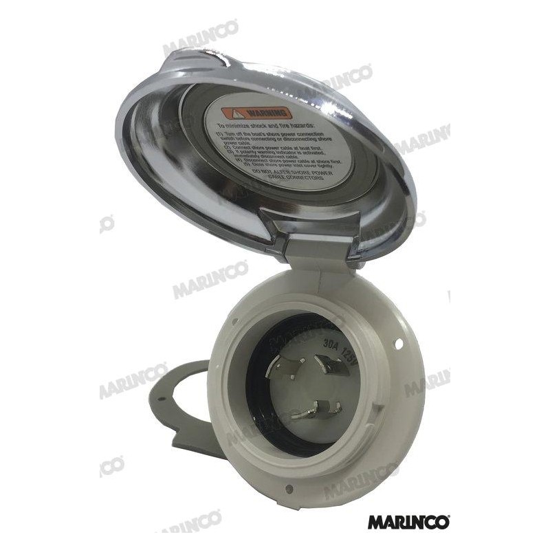 BASE REDONDA 30A 125V 3C