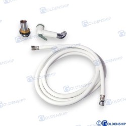 DUCHA LEVA BLANCA (PVC 2.5 M)