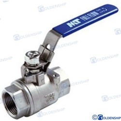BALL VALVE 1-1/2 STAINLESS STEEL