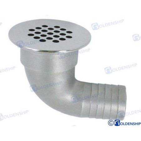 BATHTUB DRAIN 90º 1-1/2
