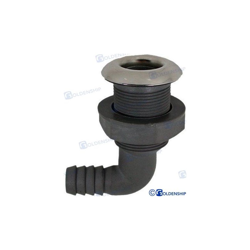 PASACASCOS NYLON/INOX 90º 1-1/2