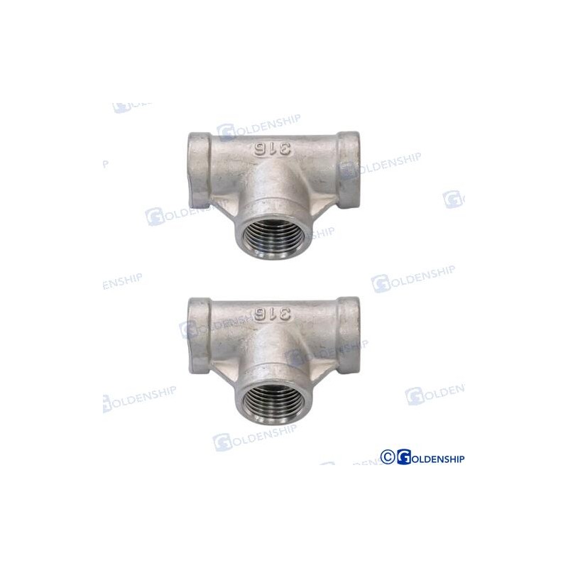 CONEXION T HEMBRA INOX 1-1/4