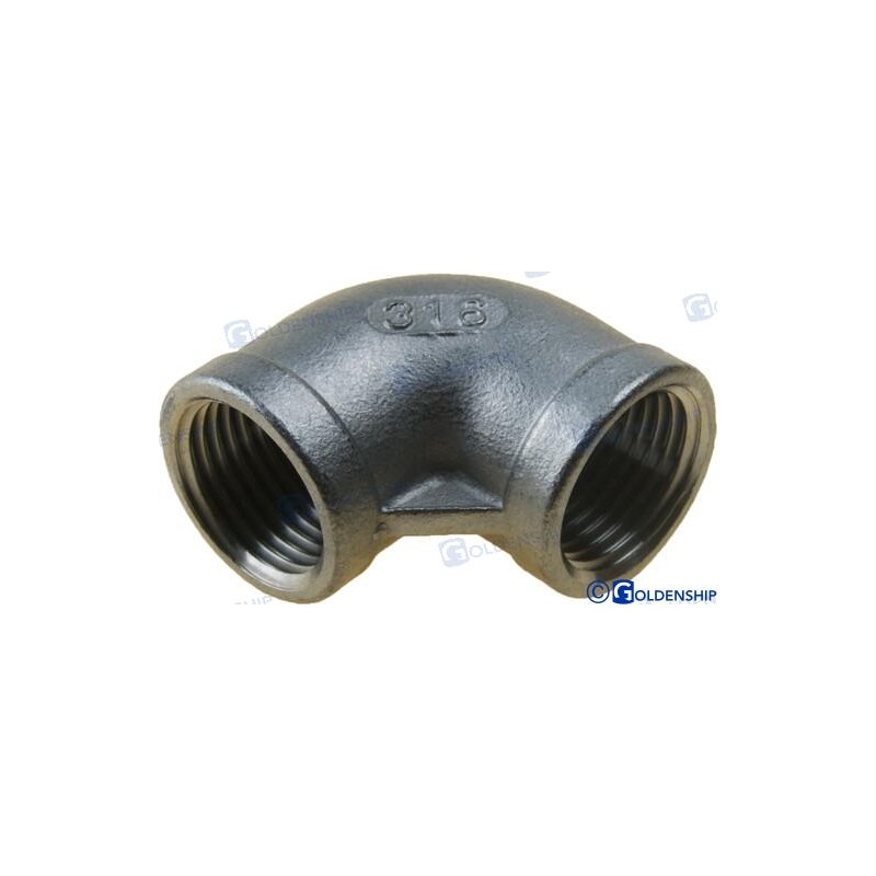 CODO 90º H-H INOX 1/2