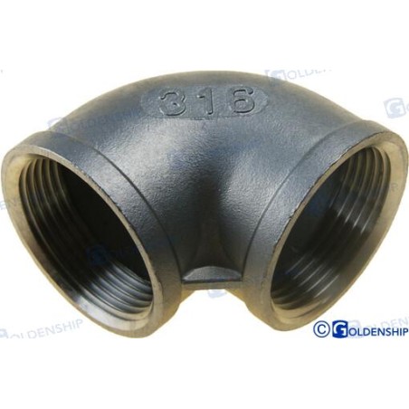 CODO 90º H-H INOX 1-1/4