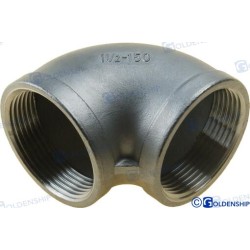 CODO 90º H-H INOX 1-1/2
