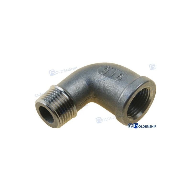 CODO 90º M-H INOX 3/8 (2)