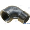 CODO 90º M-H INOX 3/4