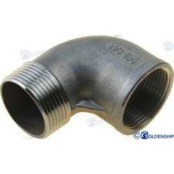 ELBOW 90º M-F STAINLESS STEEL 1-1/4