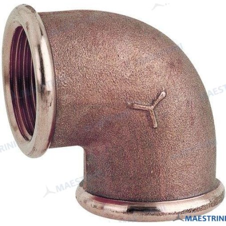 ELLENBOGEN F/F 90º BRONZE 3/4